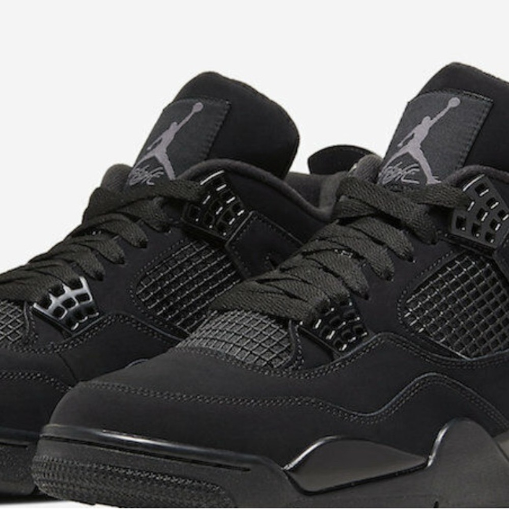 Black Air Jordan Sneakers